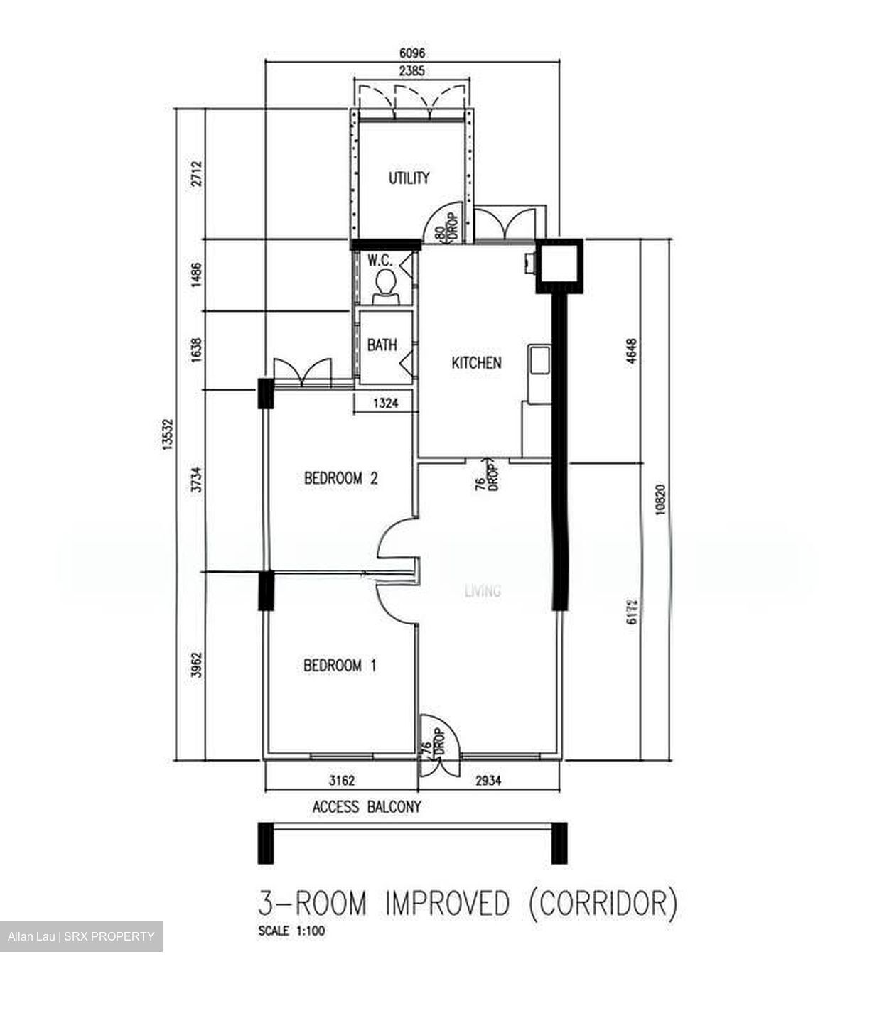 Blk 12 Holland Vista (Queenstown), HDB 3 Rooms #603681291